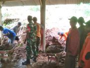 Di Kismantoro Wonogiri, Dinding Rumah Jebol Diterjang Material Tanah Longsor
