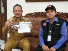 Terima Petugas Coklit, Bupati Ajak Masyarakat Sukseskan Pemilu