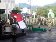 Gelar Upacara 17-an, Dandim 0728 Wonogiri Bacakan Amanat KASAD