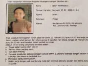 Orang Tua Melaporkan Putrinya Hilang ke Polsek Jatisrono Wonogiri