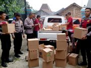 Polsek Jatisrono Wonogiri, Mengamankan Miras Sebanyak 1.268 Botol