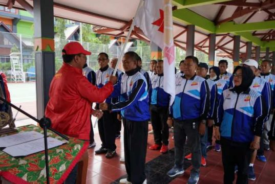 Sigit Widyo Mindito Melantik Pengurus BAVETI Blora Periode 2023-2028