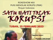 Kampanye Tolak Korupsi, Penyair Indonesia Menuju Kota ke – 60