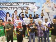 SMAN 3 Bojonegoro Kampiun Turnamen Futsal Kapolres Blora Cup 2023