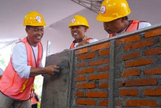 Tingkatkan Kompetensi, 270 Tukang di Blitar Ikuti Pelatihan Ahli Konstruksi