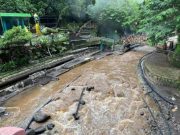 Pancuran 13 OW Guci Diterjang Banjir Bandang