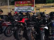 Bikin Resah Warga, Polres Kudus Tertibkan Knalpot Brong