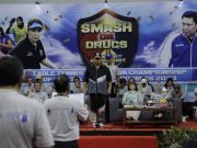 Kepala BNN RI Tutup Gelaran Smash On Drugs Table Tennis Anniversary Championship
