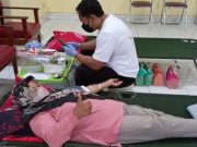 Perhutani Mantingan Lakukan Kegiatan Donor Darah dalam Memperingati Hari K3