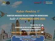 Kanim Wonosobo Buka Layanan Paspor di Purworejo Expo 2023