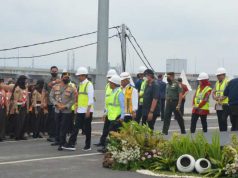 Kunjungan Kerja, Presiden Jokowi Resmikan Jalan Tol Semarang-Demak