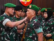 Pangdam IV/Diponegoro Serahkan Jabatan Dandenintel Kepada Letkol Inf Jon Young Saragi