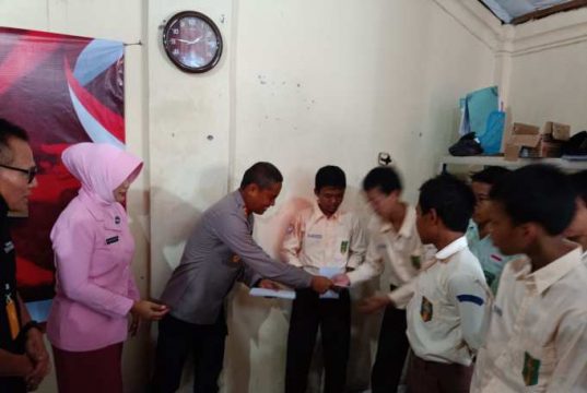 Memperingati HPN Polres Klaten dan Wartawan Gelar Bakti Sosial