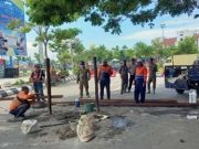 PT KAI dan Pemkot Tegal Tutup Jalan Depan Stasiun