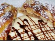 Ini Resep Strudel Pisang Cokelat Keju, Renyah di Luar Lembut di Dalam