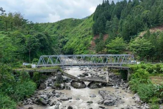 Jembatan Kali Keruh Kini Kokoh dan Cantik, Cocok untuk Spot Foto