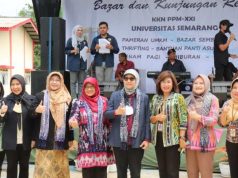 Proker Mahasiswa KKN USM di Tembalang Dinilai Luar Biasa