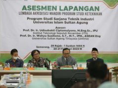 Teknik Industri Unissula Sasar Akreditasi Unggul