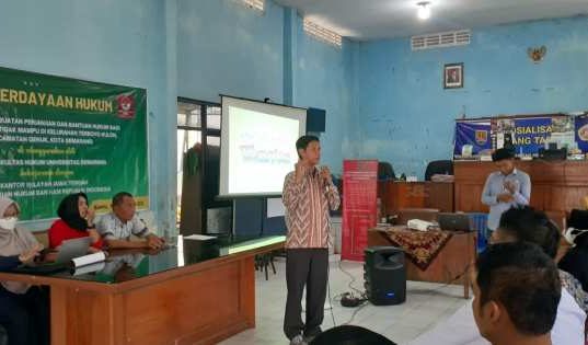 BKBH FH USM Gelar Pelatihan Pembuatan Perjanjian