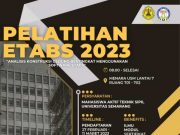 HMJTS USM Akan Gelar Pelatihan ETABS 2023