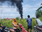 Asap Hitam Tebal di Pengeboran Minyak Gubug Grobogan Hebohkan Warga