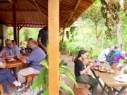 Kedai Ndank Ngopi Tempur, Padukan Kuliner Khas dan Panorama Alam yang Eksotis