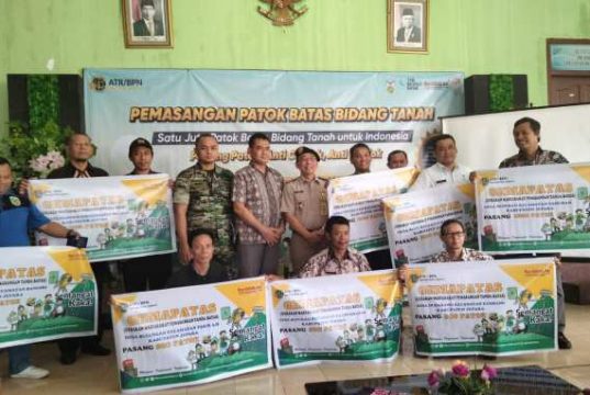 Gema Patas Dicanangkan di Petekeyan, Hindari Konflik Pertanahan