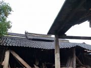 Puting Beliung Landa Batealit, 9 Rumah Rusak Tertimpa Pohon Roboh
