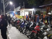 Lagi, Polresta Surakarta Kandangkan Ratusan Motor Berknalpot Brong