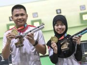 Arista/Iqbal Cetak Sejarah Sabet Emas di Kejuaraan Dunia