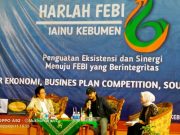 Seminar dan Kompetisi Rencana Bisnis Isi Harlah FEBI IAINU Kebumen