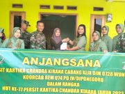 Persit Kartika Candra Kirana Wonogiri Mengadakan Anjangsana