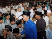 Para Santri di Kabupaten Pacitan Dapat Bingkisan Ramadan