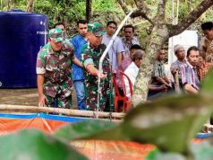Kodim 0728 Wonogiri Berhasil Membuat Sumur Bor di Selur Ngargoharjo