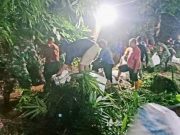 Bersama TNI, Karya Bakti di Jatisrono Wonogiri Dilaksanakan Malam Hari
