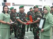 Dandim 0728 Wonogiri Melepas Prajurit yang Memasuki Purna Tugas