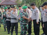 Tahun Politik, Polres Kebumen dan Kodim 0709 Gelar Apel Sinergitas