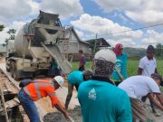 Semen Gresik Bantu Bangun Infrastruktur Jalan Rabat Beton di Tegaldowo Senilai Rp 450 Juta