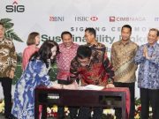 Semen Baturaja Raih Kredit Sindikasi Berkelanjutan Senilai Rp 901,425 Miliar dari Empat Bank