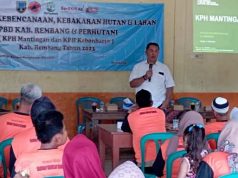 BPBD Rembang dengan Perhutani Mantingan Lakukan Penyuluhan Bencana di Tanjung Sulang Hadapi Kemarau dan Kebakaran