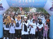 Ribuan Masyarakat di Tiga Kota Ramaikan Jalan Sehat BUMN Pupuk Indonesia
