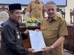 Jajaran DPRD Wonosobo Setujui Substansi Raperda RTRW