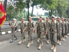 50 Personil Satpol PP dan Linmas Wonosobo Siap Ikut Gandeng Tangan di Gunung Tidar
