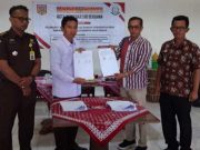 Kades dan Kalur di Mojotengah Teken MoU Bersama Kejari Wonosobo