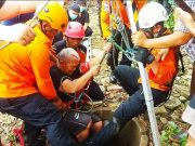 Gara-gara Beton Penutup Sumur Sudah Rapuh Warga Srondol Kulon Semarang Terperosok Saat Tebang Ranting