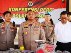 Polres Demak Tangkap Penjual Obat Petasan dan Disita 40 Kilogram Bahan Peledak
