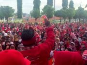 Alun-alun Tegal dan Kawasan Jalan Pancasila Memerah