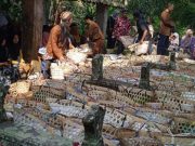 Nyadran di Pasarean Sepujud Soropadan, Dukung Kampanye Pengurangan Sampah Plastik nyadran
