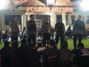 Polres Brebes Amankan 25 Remaja dan 15 Motor