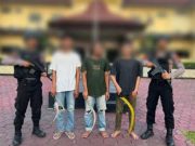 Bawa Sajam, 9 Remaja Diamankan Petugas Polres Tegal Kota